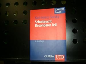 Seller image for Schuldrecht - Besonderer Teil for sale by Antiquariat im Kaiserviertel | Wimbauer Buchversand