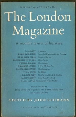 The London Magazine Volume 1 1954 (10 issues)