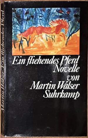 Bild des Verkufers fr Ein fliehendes Pferd. Novelle. zum Verkauf von Antiquariat Johann Forster