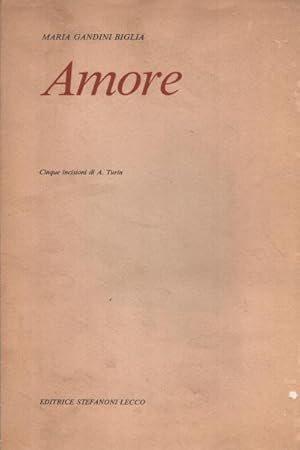 Bild des Verkufers fr Amore zum Verkauf von Di Mano in Mano Soc. Coop