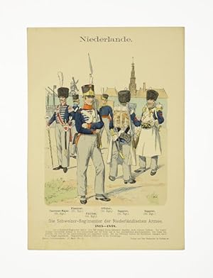 Niederlande. Die Schweizer-Regimenter der Niederländischen Armee. 1815-1828". (= R. Knötel, Unif...