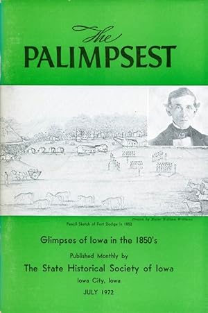 Seller image for The Palimpsest - Volume 53 Number 7 - July 1972 for sale by The Haunted Bookshop, LLC