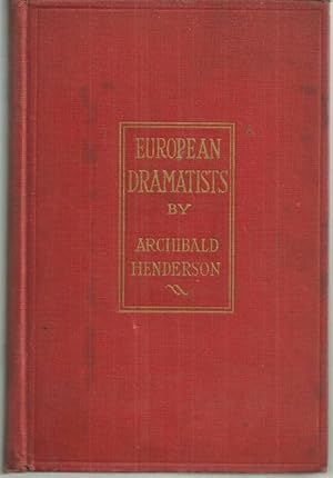 Seller image for EUROPEAN DRAMATISTS for sale by Gibson's Books