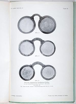 Lederbrillen (pp.2-10, 4 Tafeln mit 11 Abb.)