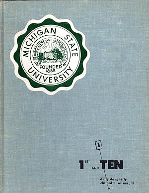 Imagen del vendedor de 1st and Ten (Michigan State University) a la venta por Dorley House Books, Inc.