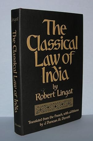 Seller image for THE CLASSICAL LAW OF INDIA for sale by Evolving Lens Bookseller