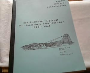 Ausländische Flugzeuge mit deutschen Hoheitszeichen , 1920 - 1945