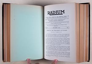 Image du vendeur pour Radium. Vols. I-VII mis en vente par ERIC CHAIM KLINE, BOOKSELLER (ABAA ILAB)