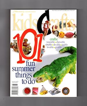 Immagine del venditore per Kids Crafts 101 Magazine, Summer 1996, Volume 1, Number 1. A Special Edition of Michaels Arts & Crafts Magazine. Nature Crafts, Rainy Day Crafts, Wearable Crafts, Kitchen Crafts, Toys 'n Gifts, Other Neat Stuff - For Kids venduto da Singularity Rare & Fine
