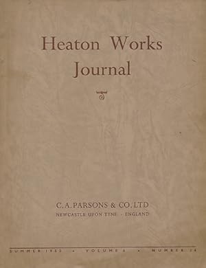 Image du vendeur pour Heaton Works Journal. Summer 1952. Volume 6 No. 34 mis en vente par Barter Books Ltd