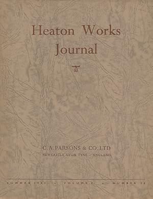 Image du vendeur pour Heaton Works Journal. Volume 6 No. 36. Summer 1953 mis en vente par Barter Books Ltd