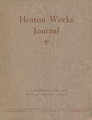 Image du vendeur pour Heaton Works Journal. Christmas 1953. Volume 6 No. 37 mis en vente par Barter Books Ltd