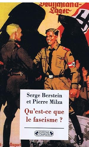 Image du vendeur pour Qu Est Ce Que le Fascisme ? mis en vente par Achbarer