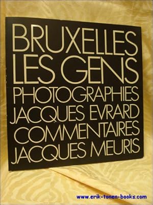 Immagine del venditore per Bruxelles, les gens venduto da BOOKSELLER  -  ERIK TONEN  BOOKS