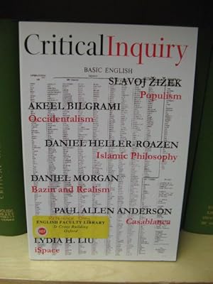 Image du vendeur pour Critical Inquiry: Vol. 32, No. 3, Spring 2006, Pages 381-586 mis en vente par PsychoBabel & Skoob Books