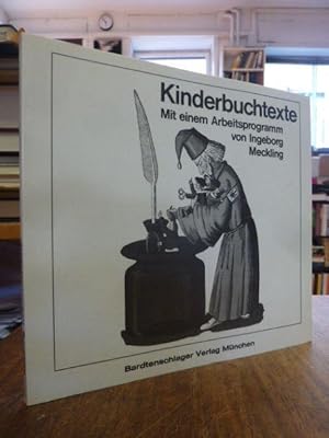 Bild des Verkufers fr Kinderbuchtexte - Mit einem Arbeitsprogramm, zum Verkauf von Antiquariat Orban & Streu GbR