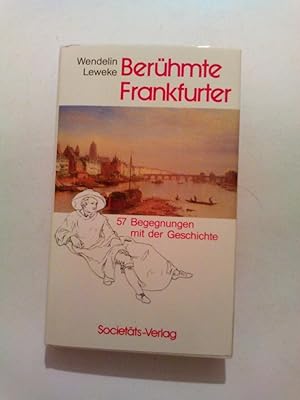 Seller image for Berühmte Frankfurter for sale by ANTIQUARIAT Franke BRUDDENBOOKS