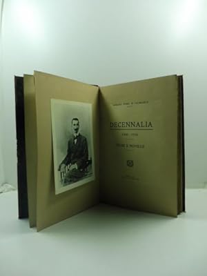 Decennalia 1900-1910. Studi e novelle