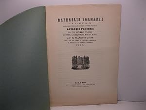 Raphaelis Fornarii S.R.E. Cardinalis laudatio funebris die XXII decembris MDCCCLIV in templo Arch...