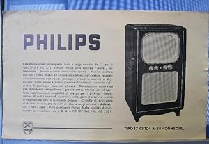 Philips, televisore tipo 17 CI 104 A/38 console