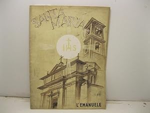 Santa Maria. L'Emanuele. Periodico eucaristico mensile, anno L, n. 10-11