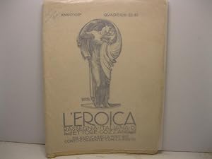 L'EROICA. Rassegna italiana di Ettore Cozzani. Quaderni 82 - 83. Anno XIII. 1924