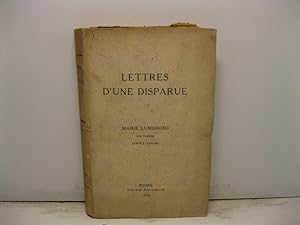Lettres d'une disparue. Marie Lumbroso ne'e Todros (1847-1914)