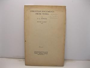 Christian documents from Nubia. British Academy 1928