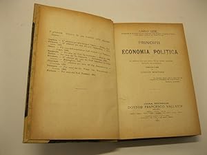 Principii di economia politica. III edizione italiana sulla XII ed ultima francese corretta ed au...