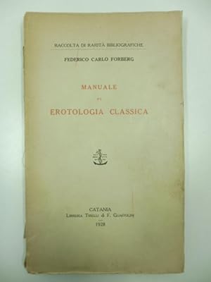 Manuale di erotologia classica
