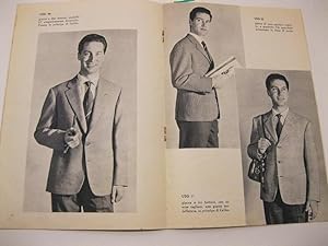 Vimodrone, Milano. Linea maschile 1958 della G. Ruggeri. Cappotti, soprabiti, giacche