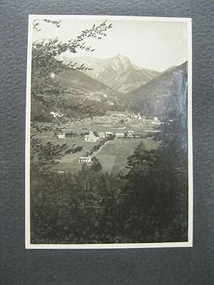 L'Ossola. Val Vigezzo. Crana e la Pioda di Crana (m. 2430), 17 luglio 1934. Fotografia originale