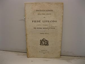 Investigazioni sulla vera origine del piede Liprando e sopra l'influenza di lui nel sistema metri...