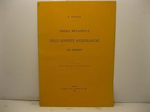 Prima relazione sulle scoperte archeologiche nel riminese. Estratto dalle Notizie degli Scavi del...