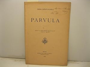 Parvula. Estratto dalla Nuova Antologia, serie III, volume XV (fascicolo del 1o maggio 1888)