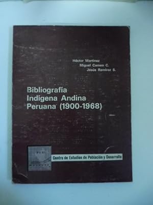 Bibliografia Indigena Andina Peruana (1900-1968)