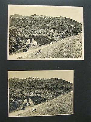 Valsesia. Valle Cannobina. Finero; Canobbio. Cinque fotografie originali