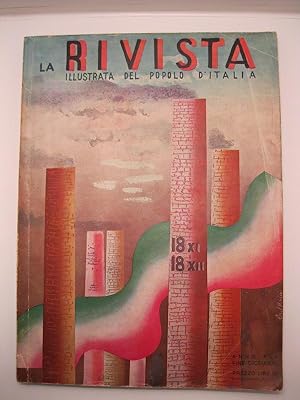 La Rivista illustrata del Popolo d'Italia. Anno XVI - n. 12- dicembre 1937