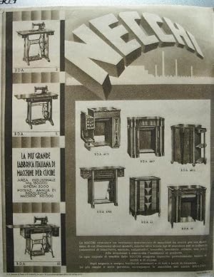 Necchi la piu' grande fabbrica italiana di macchine per cucire.