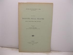 Sulla mohsite della Beaume (Alta Valle della Dora Riparia). Nota del Dottor Luigi Colomba