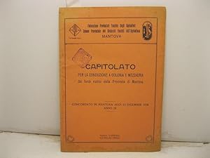 FEDERAZIONE PROVINCIALE FASCISTA DEGLI AGRICOLTORI - UNIONE PROVINCIALE DEI SINDACATI FASCISTI DE...