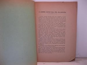 Imagen del vendedor de Le leguminose coltivate nella storia dell'agricoltura a la venta por Coenobium Libreria antiquaria