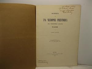 Bild des Verkufers fr Scoperta di una necropoli preistorica nel territorio aricino. Relazione. Dal Giornale Il Buonarroti, seie II, vol. VII, dicembre 1872 zum Verkauf von Coenobium Libreria antiquaria