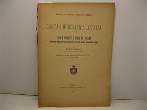 Carta idrografica d'Italia. Acque salienti e pozzi artesiani della pianura emiliana, dal Panaro a...