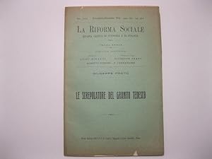 Bild des Verkufers fr Le screpolature del granito tedesco. Estratto da La riforma sociale. Rivista critica di economia e di finanza fondata nel 1894. Terza serie, fasc. 11-12, novembre-dicembre zum Verkauf von Coenobium Libreria antiquaria