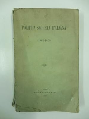 Politica segreta italiana (1863-1870)