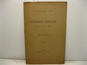 Di alcune iscrizioni romane della valle di Susa