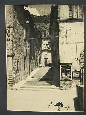Umbria. Gubbio, 27 maggio 1955, 8 fotografie originali