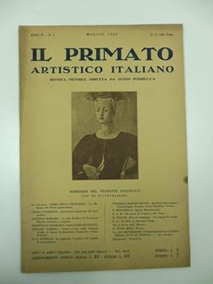 Il primato artistico italiano. Rivista mensile diretta da Guido Podrecca, anno IV, n. 5, maggio 1922