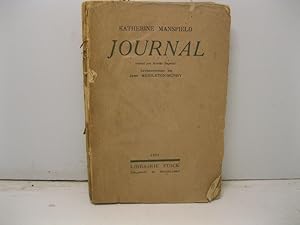 Journal. Precede' d'une introduction par John Middleton Murry. Traduit par Marthe Duproix